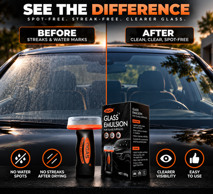 OGAS Glass Treatment – Streak-Free Automotive Glass Cleaner